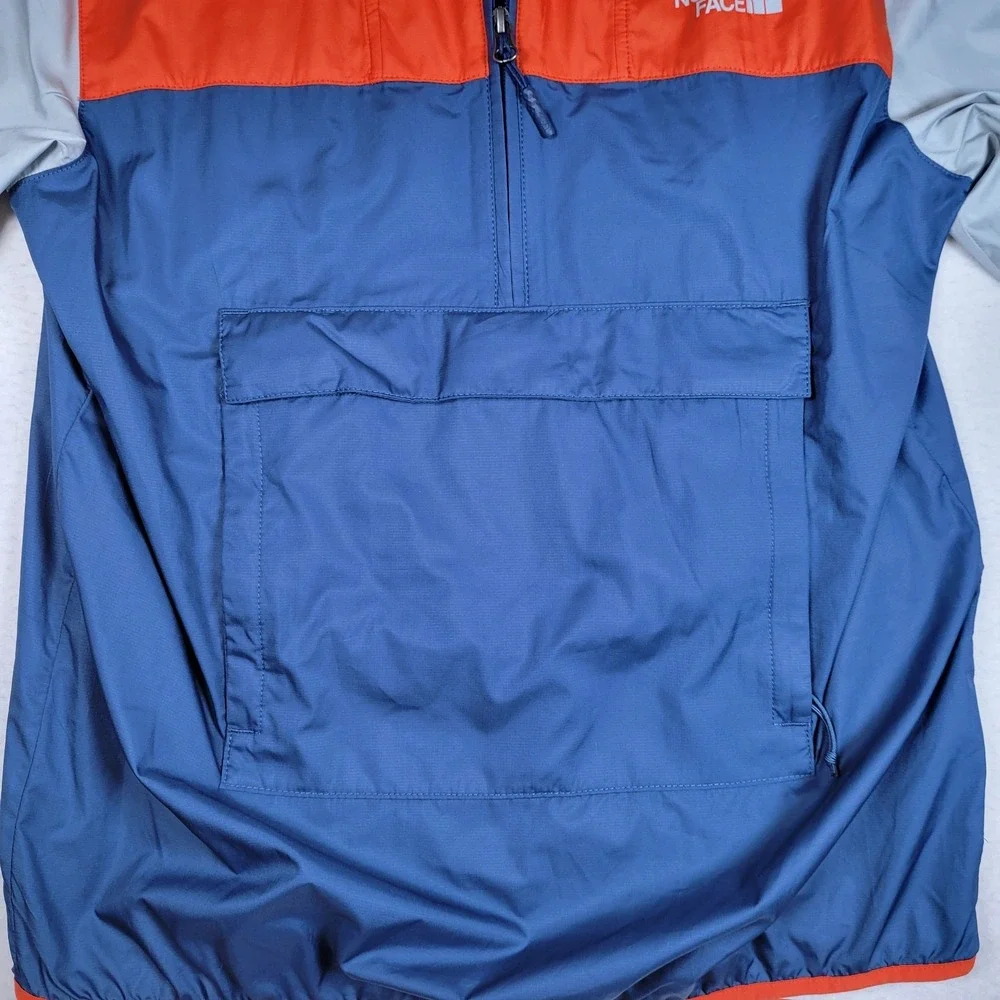 The North Face Fanorak Windwall Packable Windbreaker Jacket Color Block Men's S